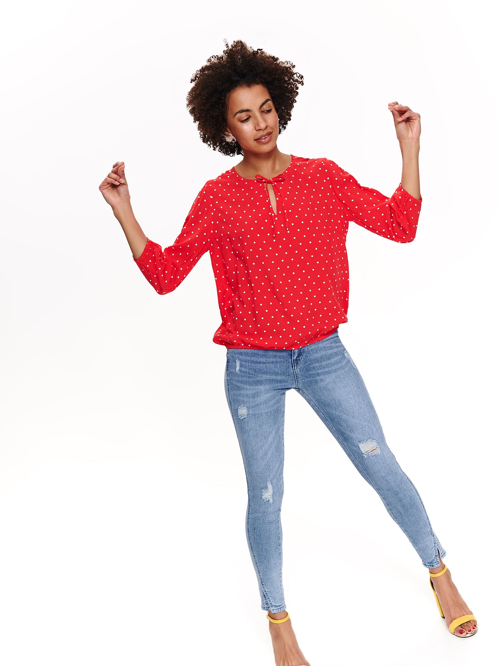 Bluzka damska długi rękaw