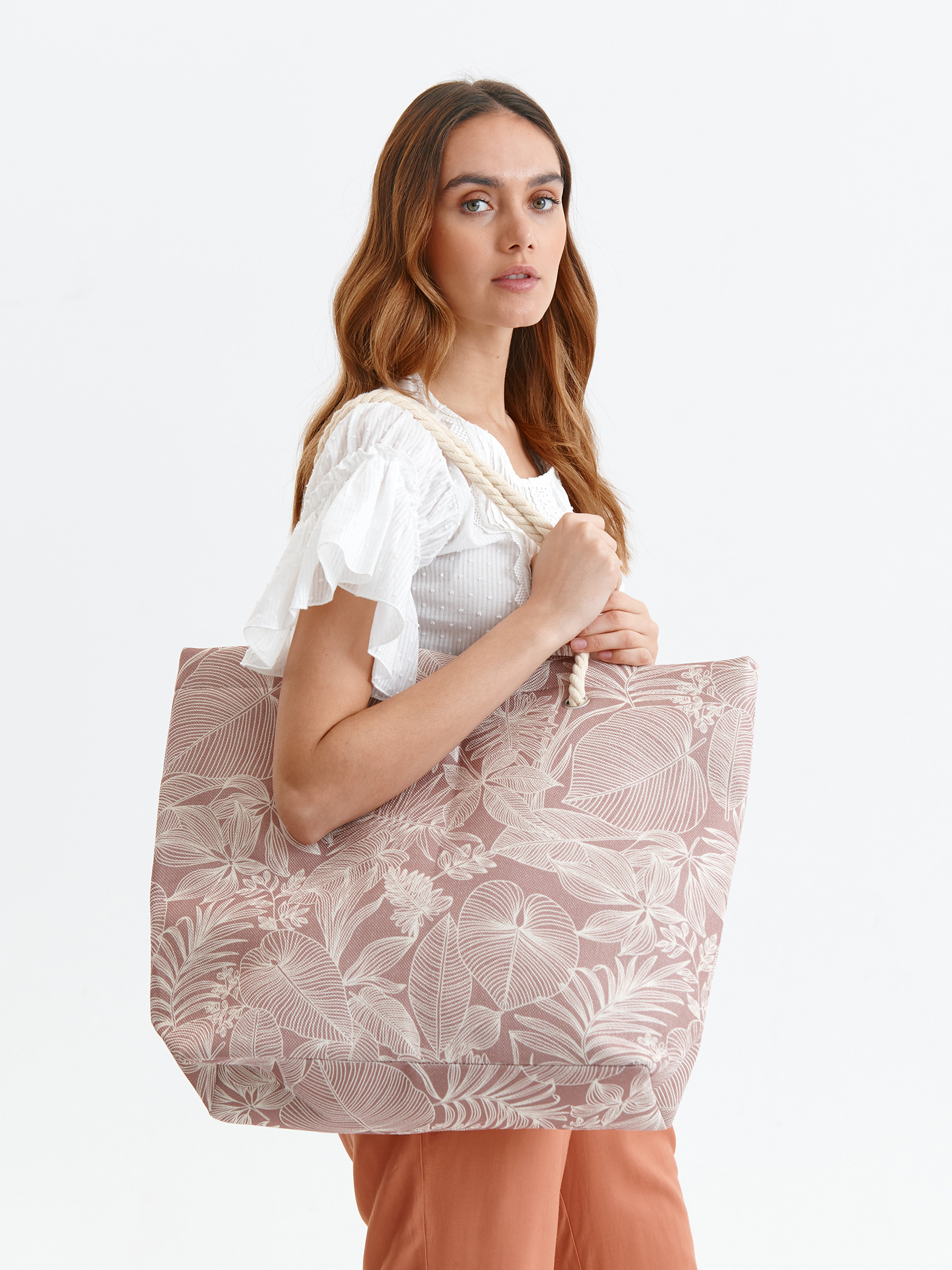 Wzorzysta torebka damska