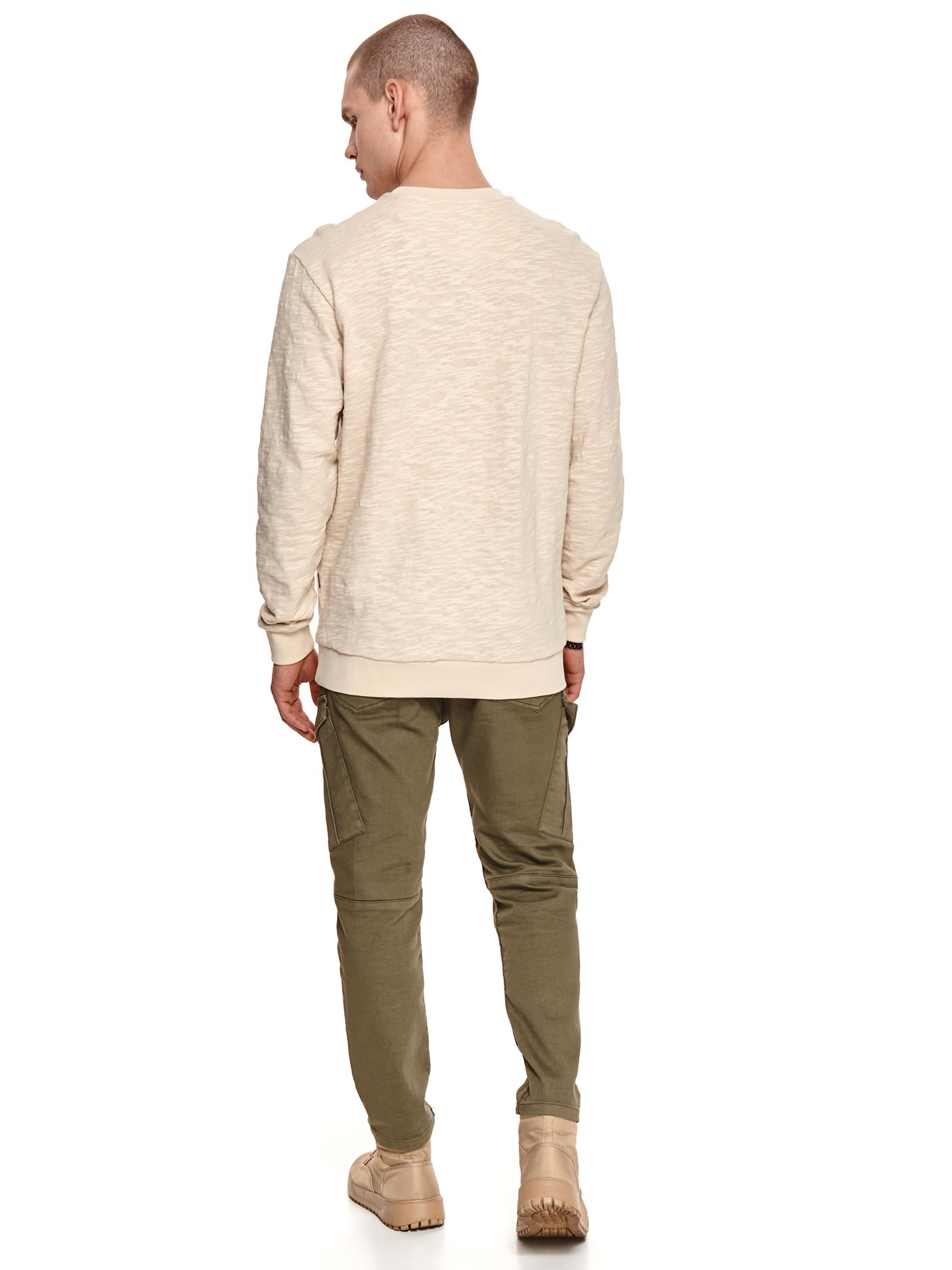 Bluza ze strukturalnej dzianiny