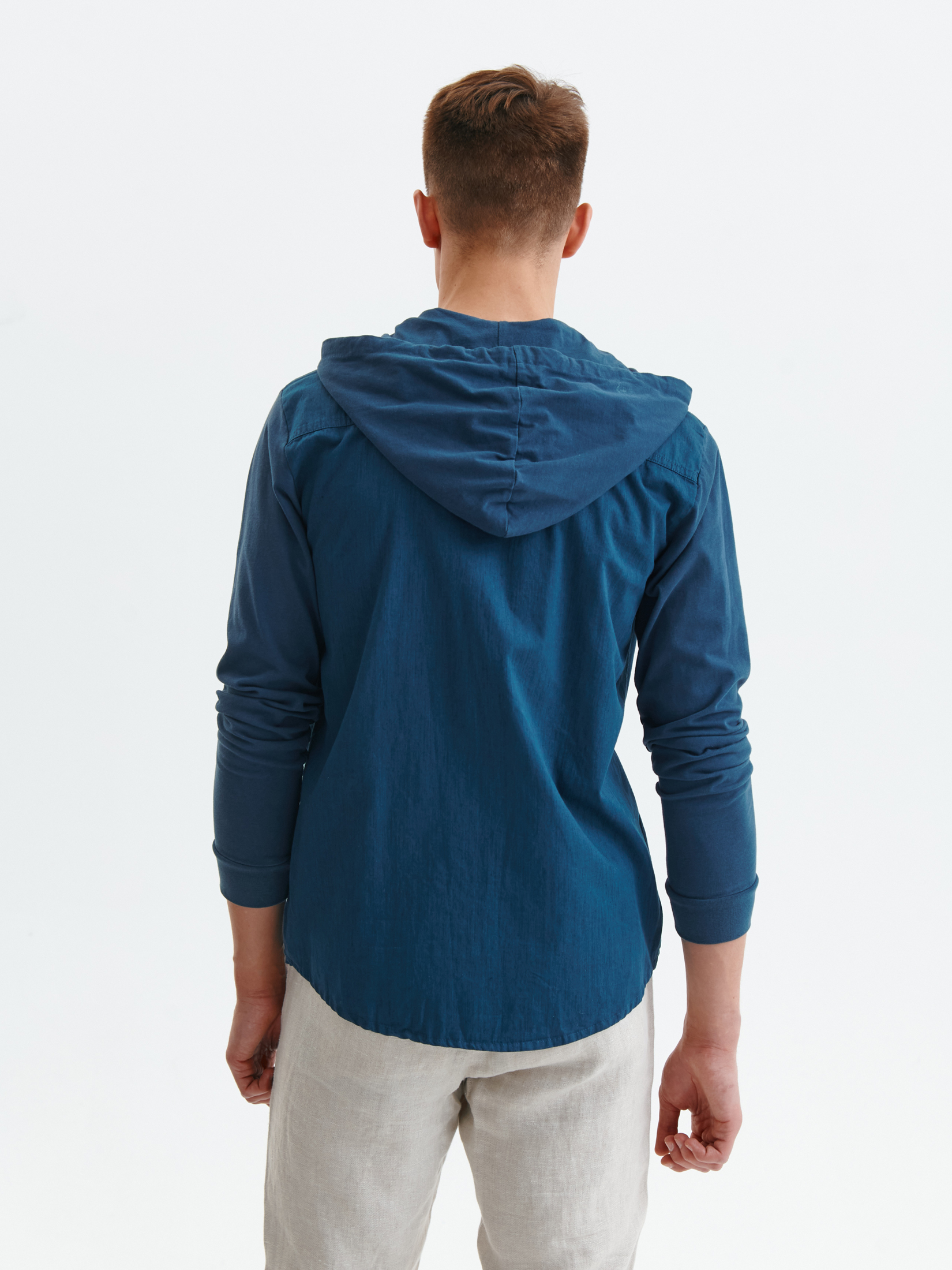 Bluza z łączonych materiałów