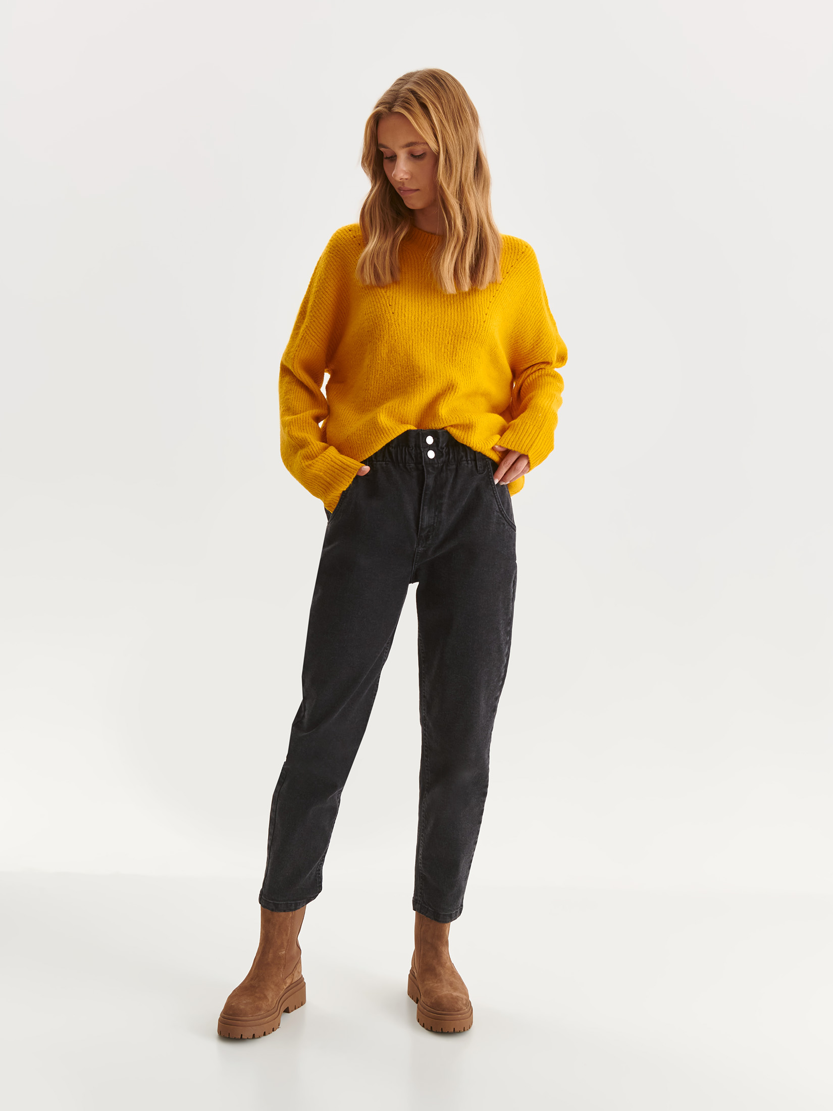 Sweter damski, luźny