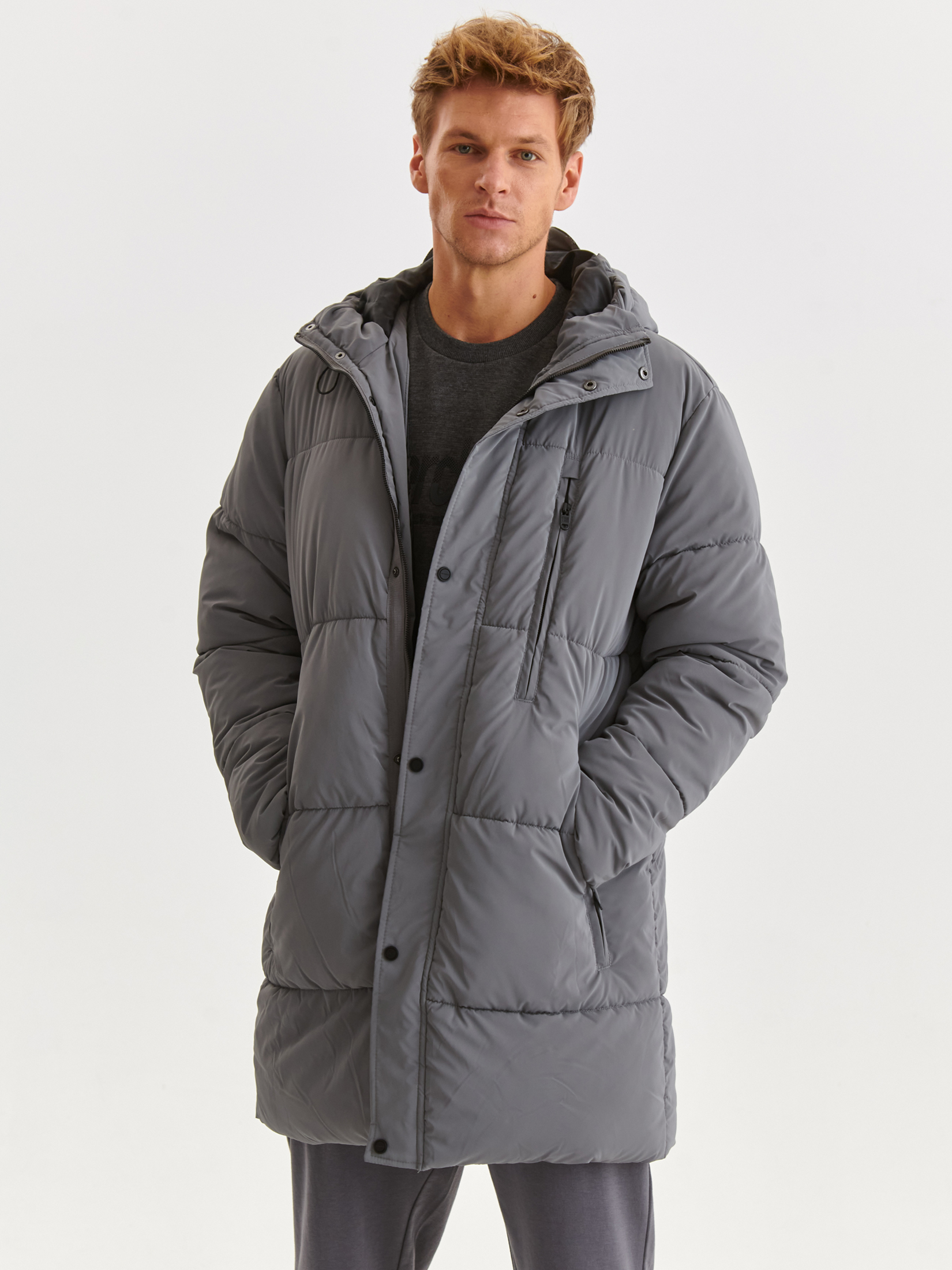 Ocieplana kurtka z tkaniny technicznej