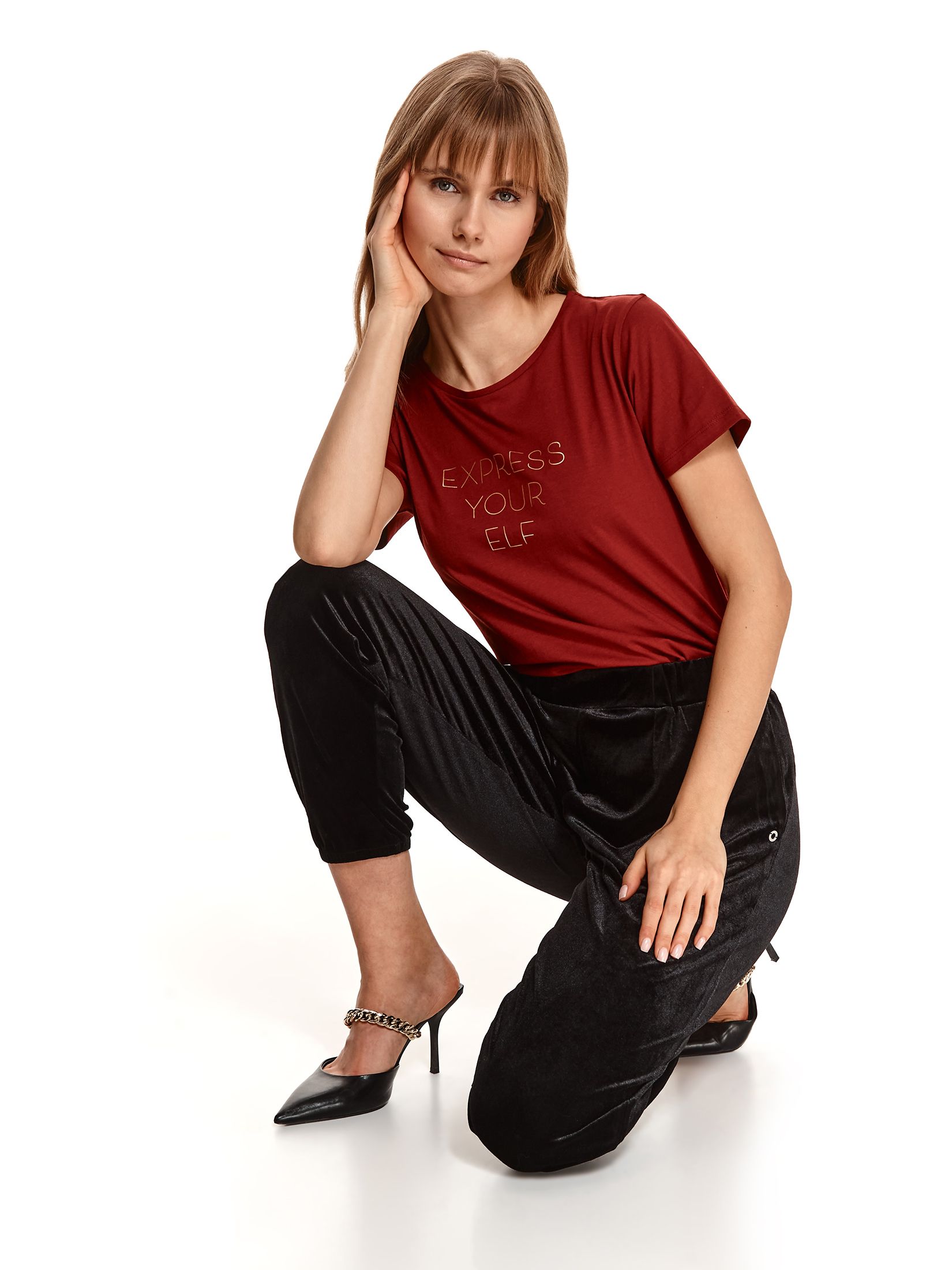 T-shirt damski z nadrukiem