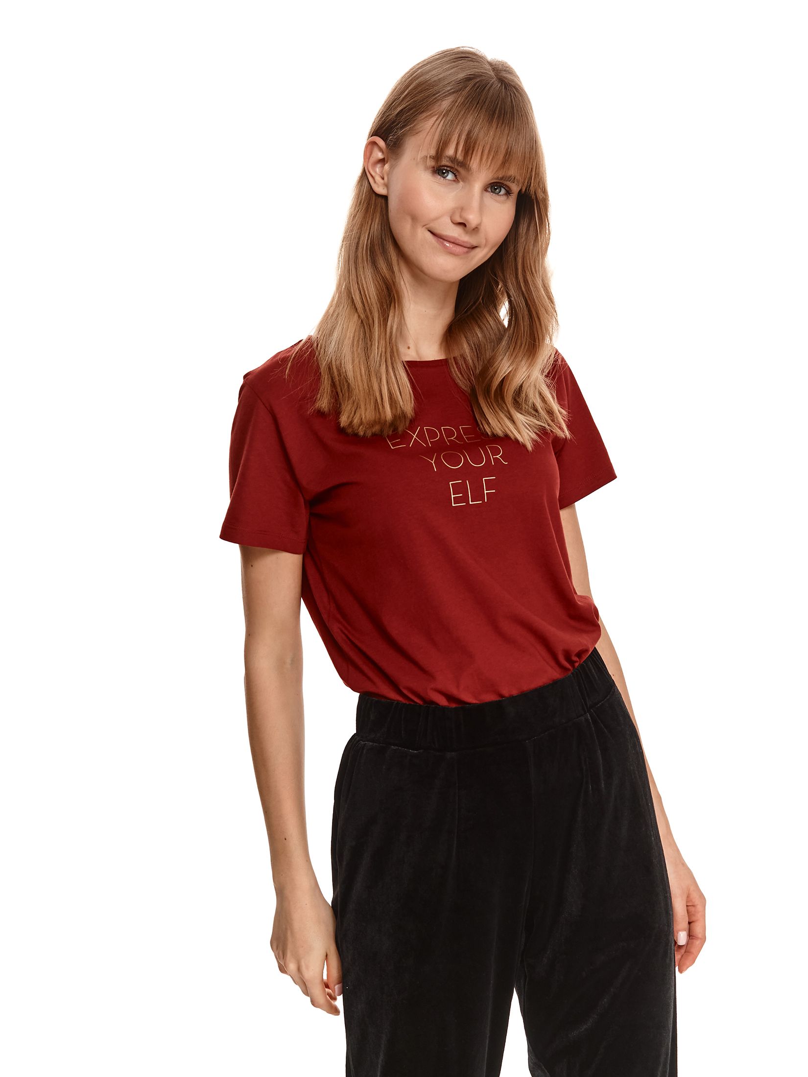 T-shirt damski z nadrukiem