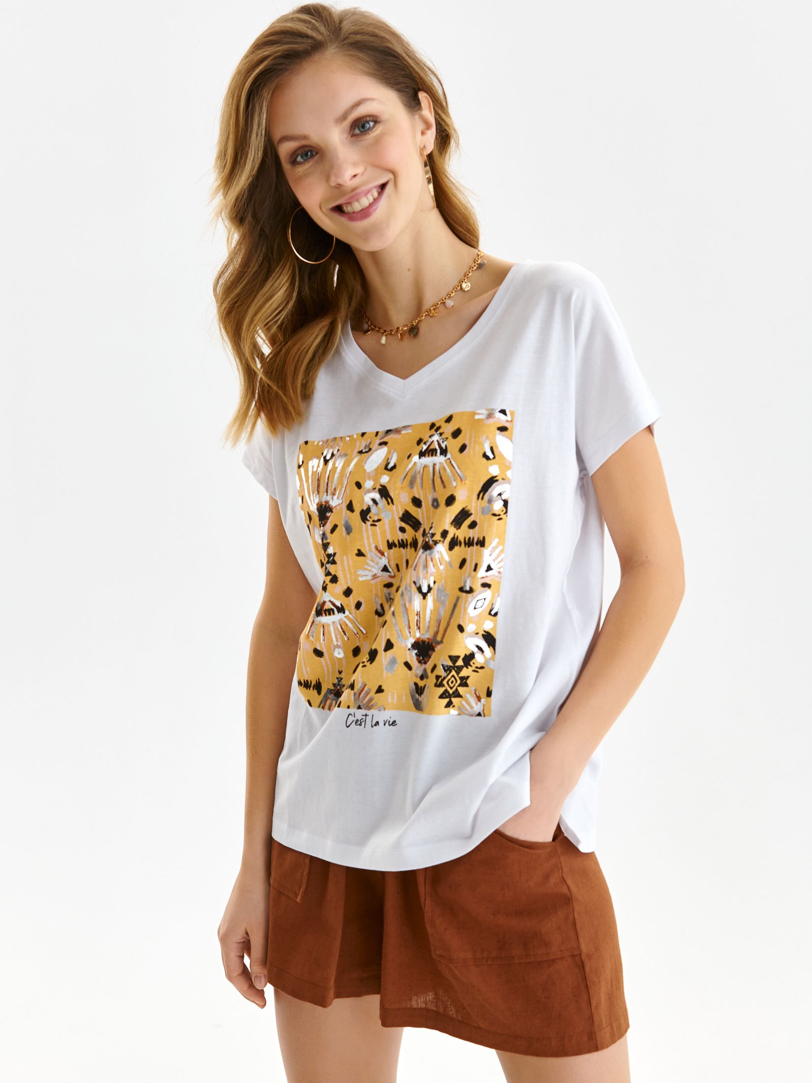 T-shirt z nadrukiem