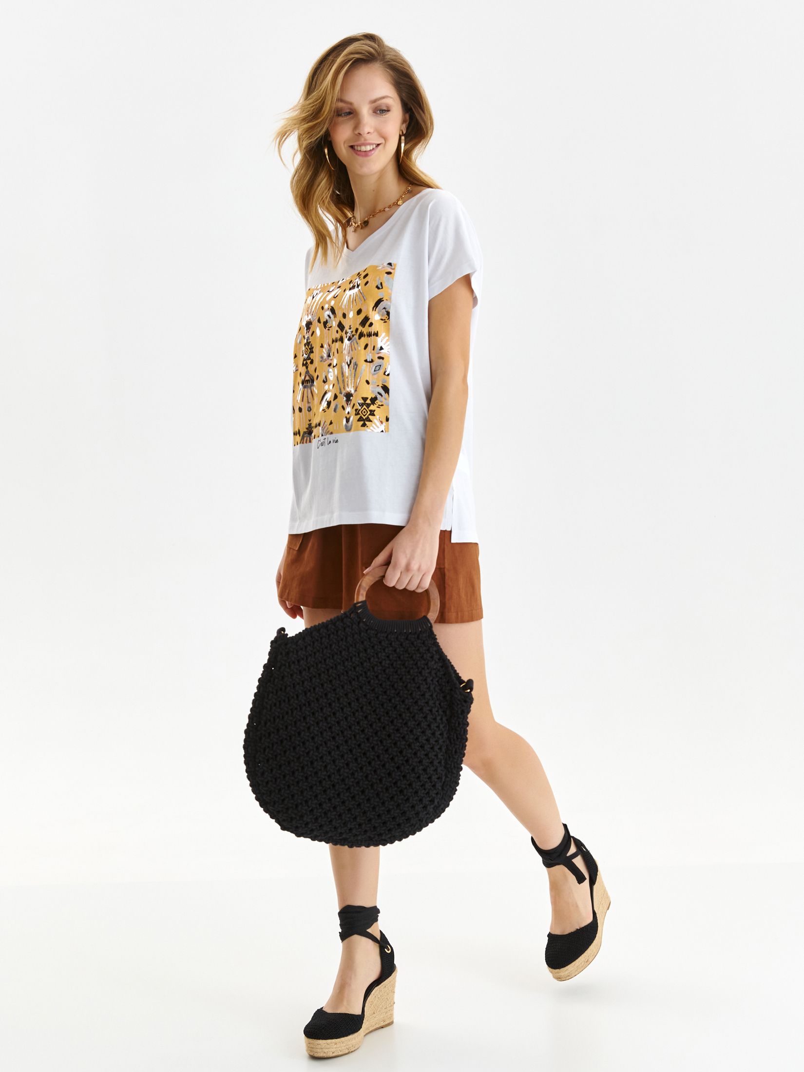 T-shirt z nadrukiem