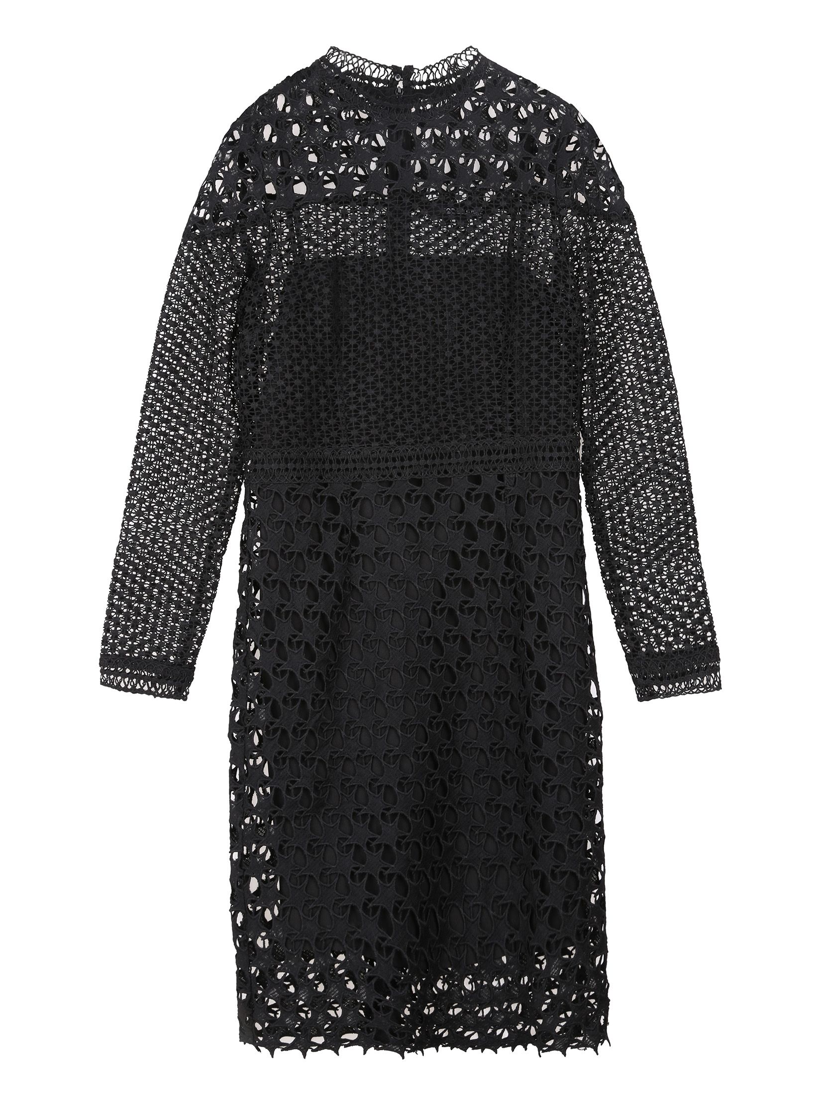 Koronkowa sukienka w gwiazdki