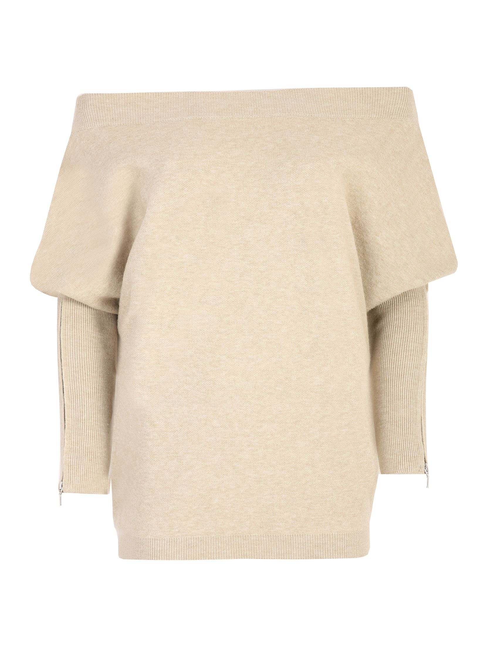 Sweter z dekoltem w łódkę