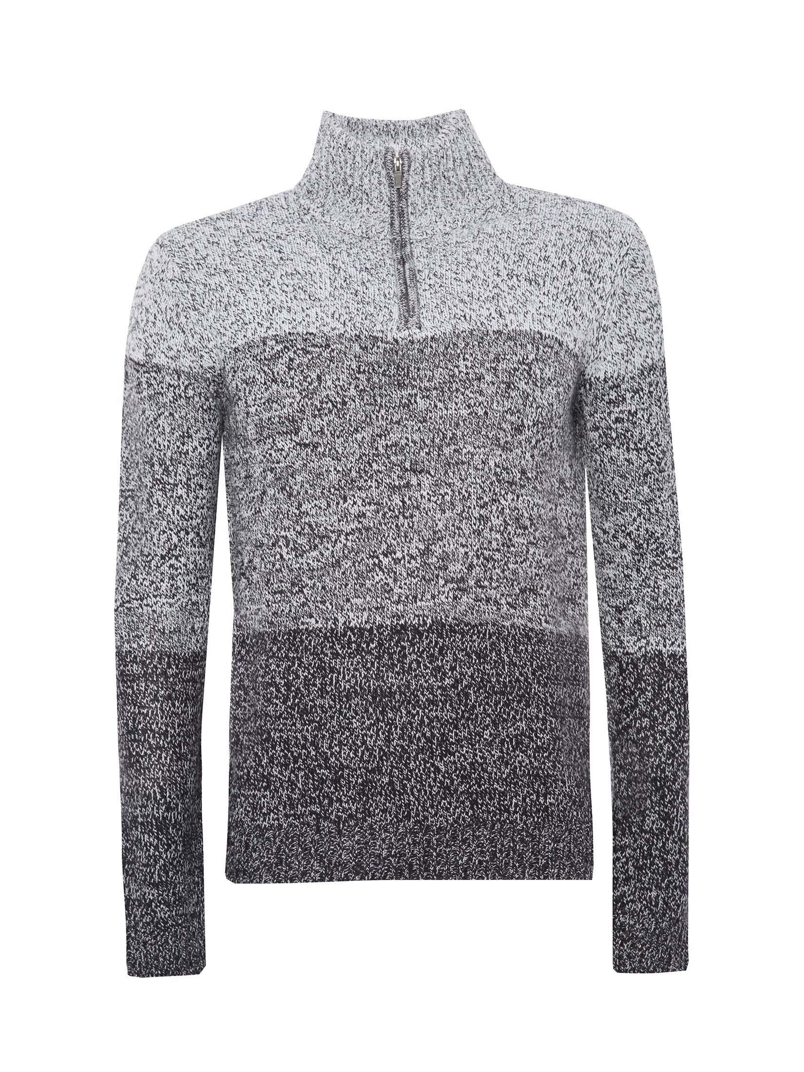 Ciepły sweter na suwak