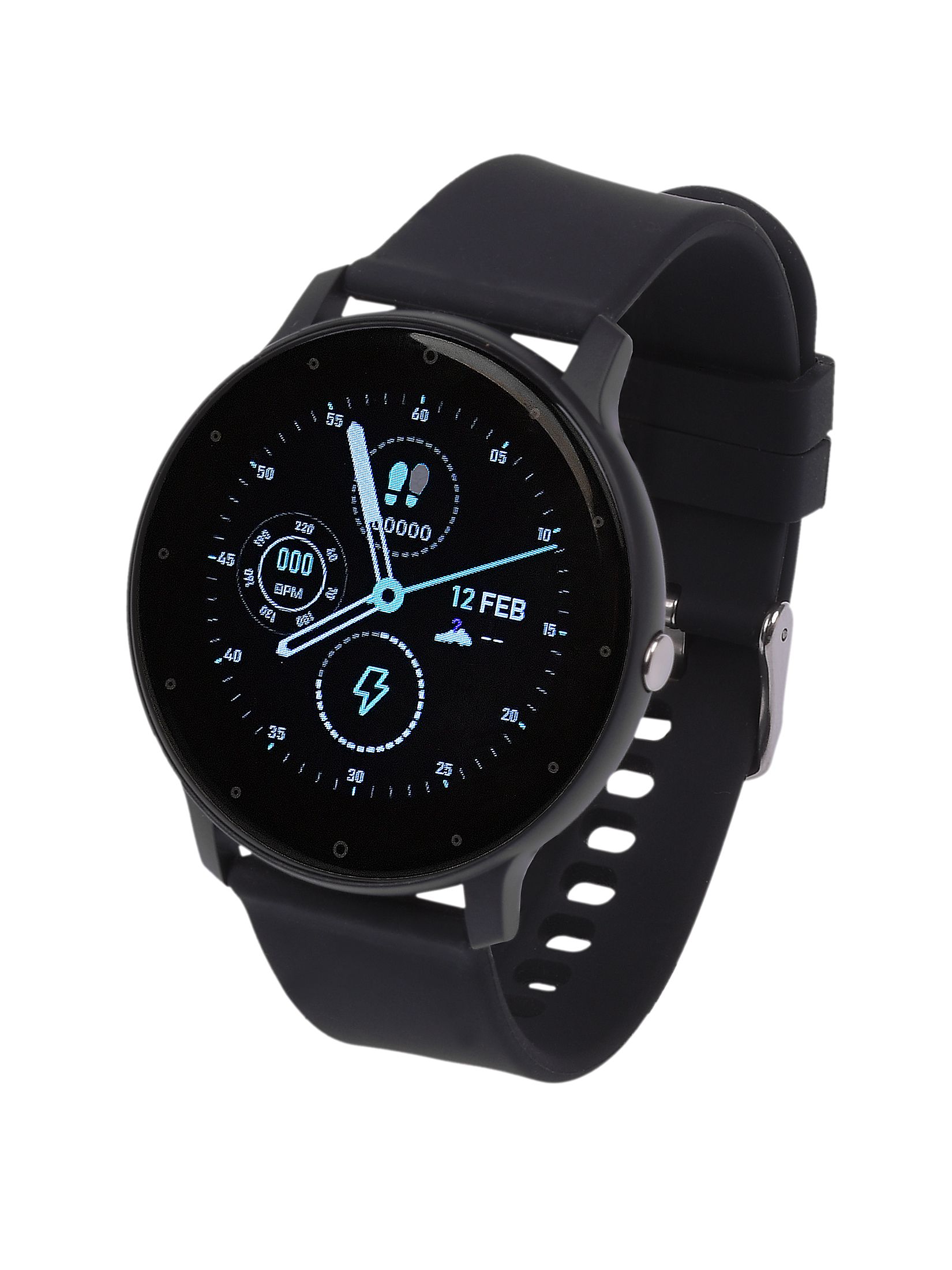 Smartwatch z okrągłą tarczą