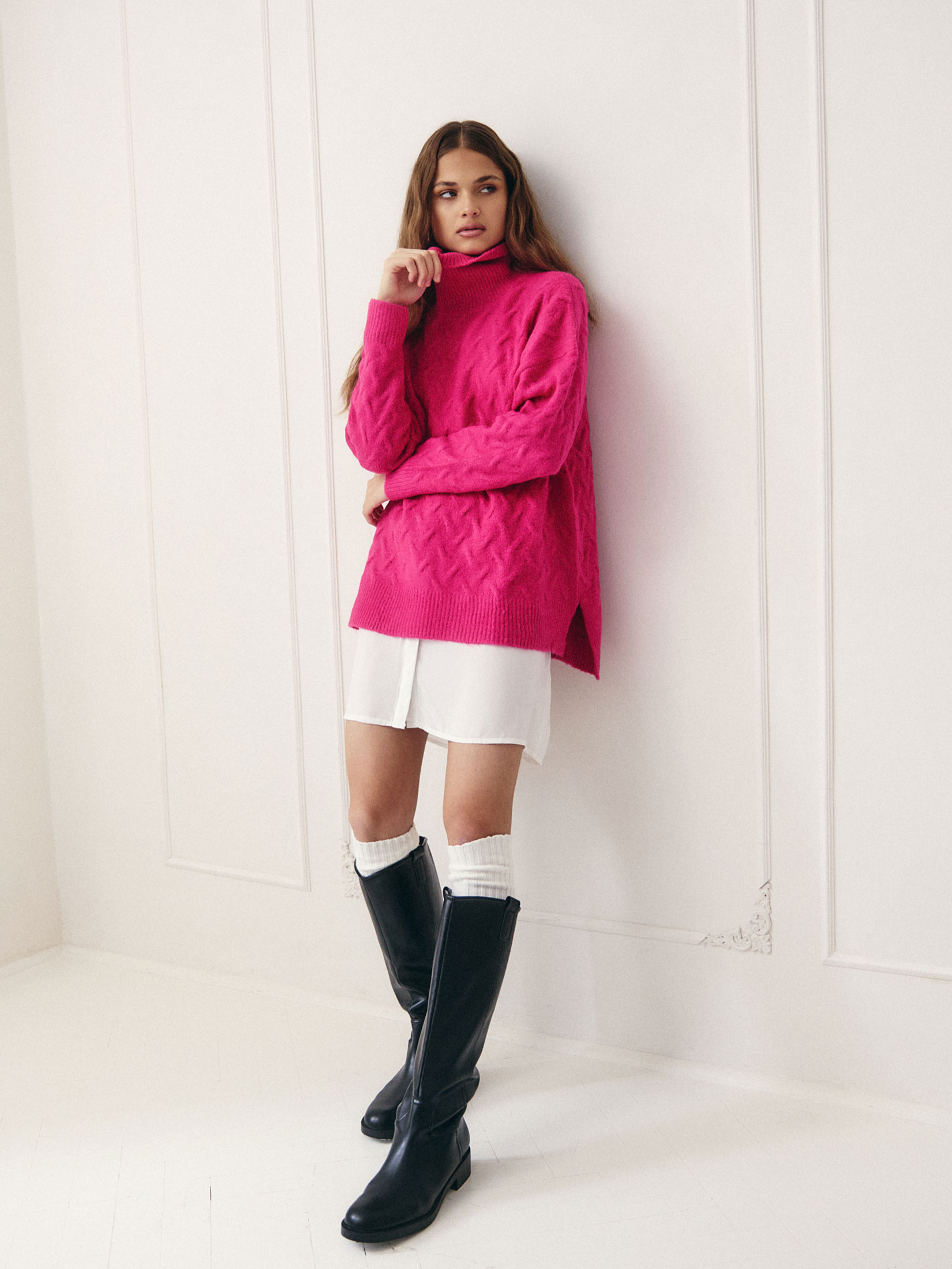 Elegancka biała koszula 