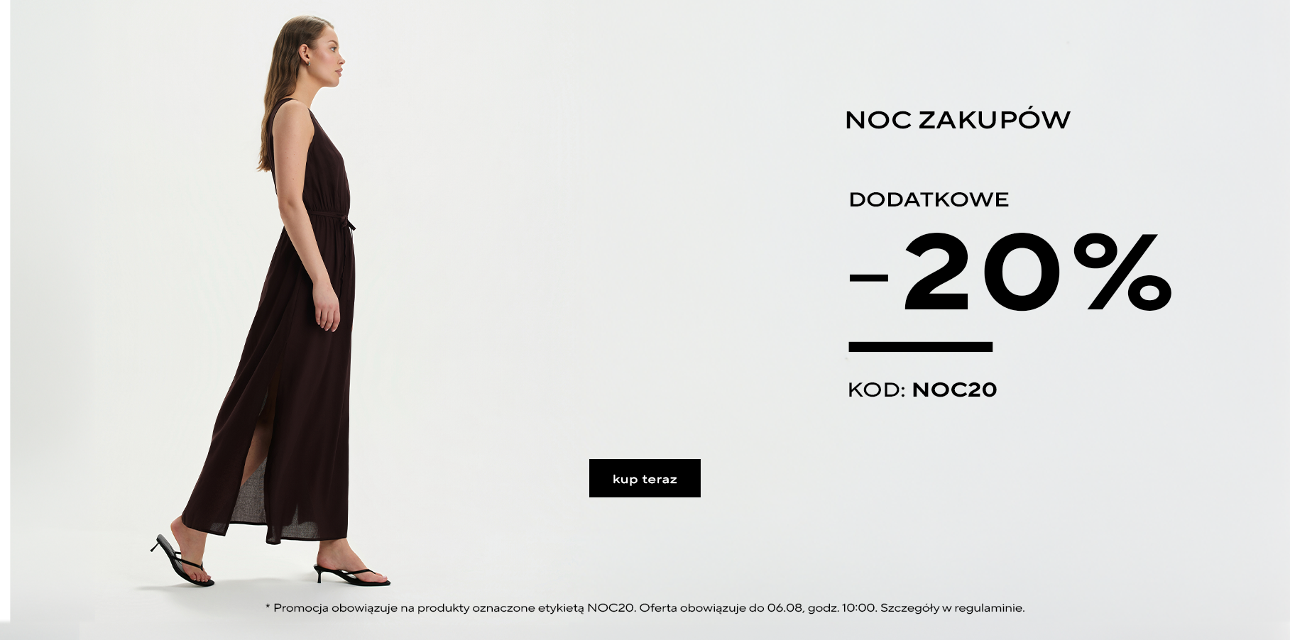 -20% przy zakupach za kwotę 99.99 zł.