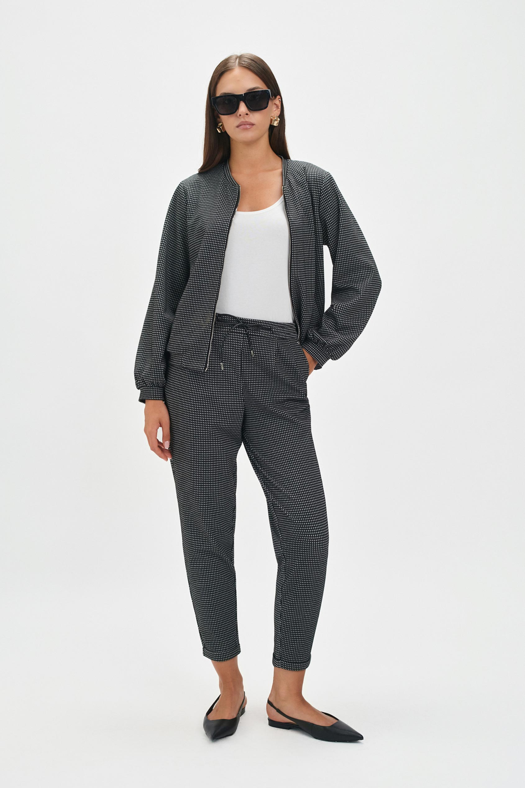 Spodnie z wzorem jogger