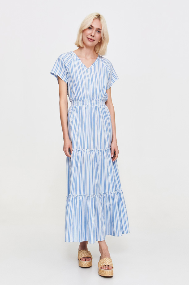 Sukienka maxi w paski