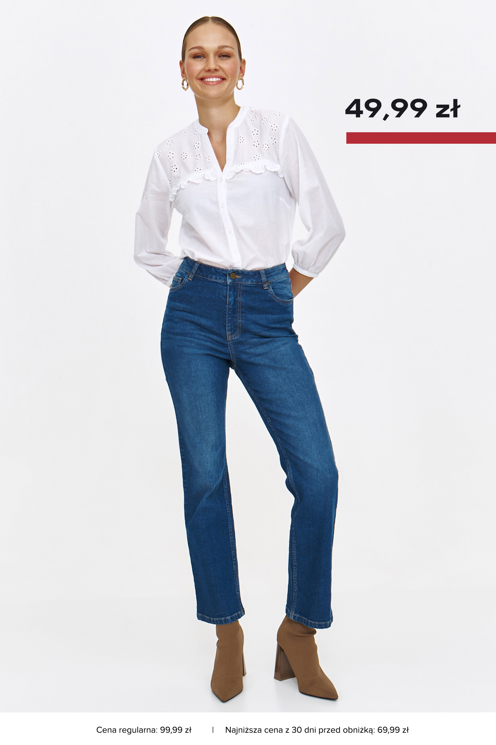Spodnie jeansowe typu skinny