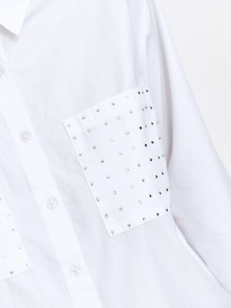 Biała klasyczna koszula Biała klasyczna koszula