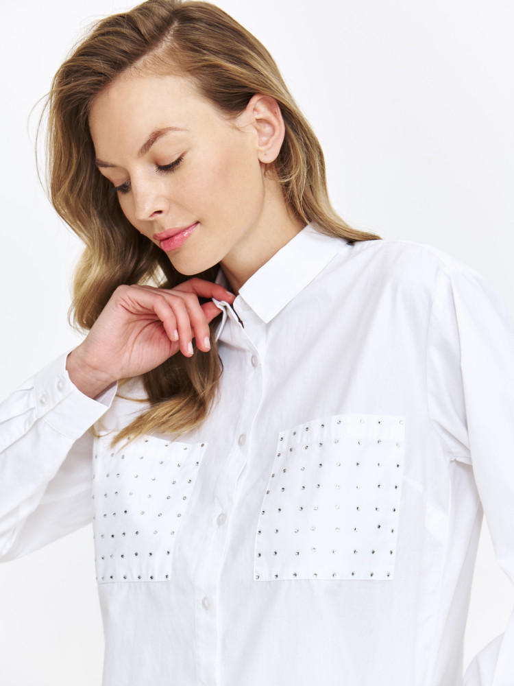 Biała klasyczna koszula Biała klasyczna koszula