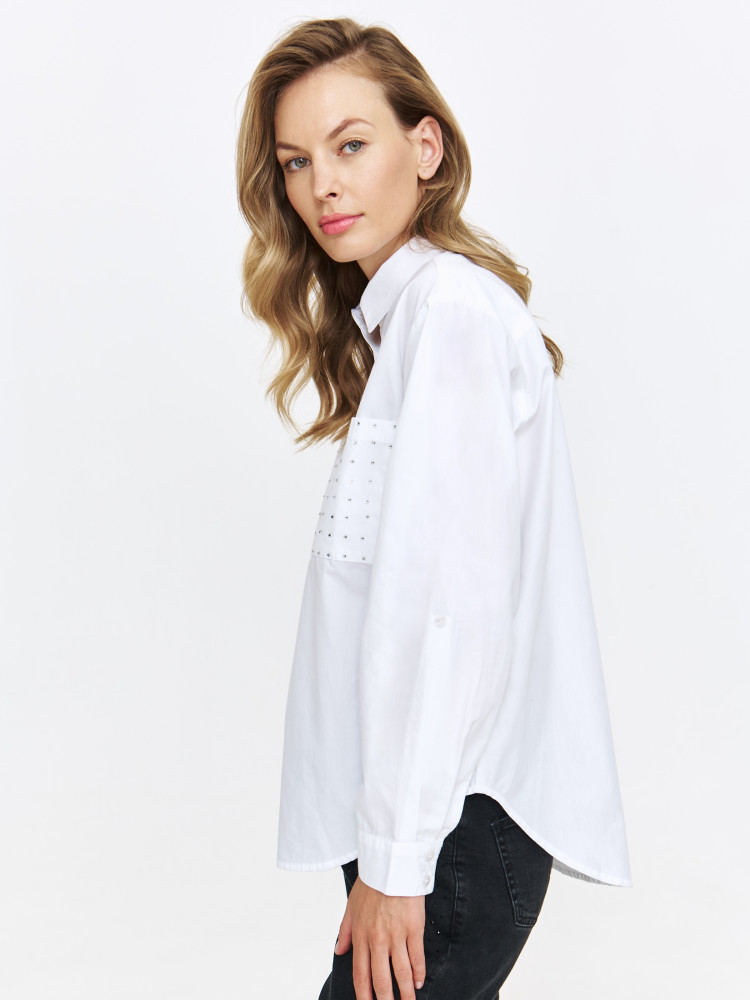 Biała klasyczna koszula Biała klasyczna koszula