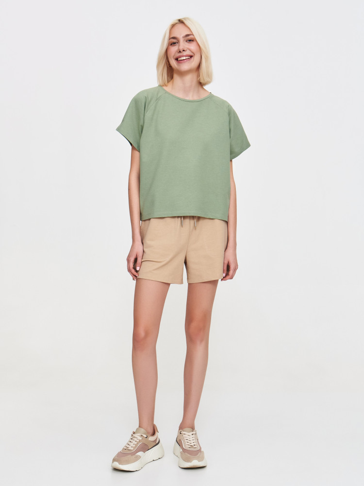 Oliwkowa bluza nierozpinana 