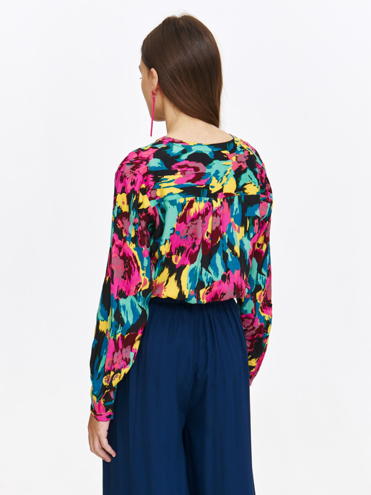 Bluzka multikolor w kwiaty