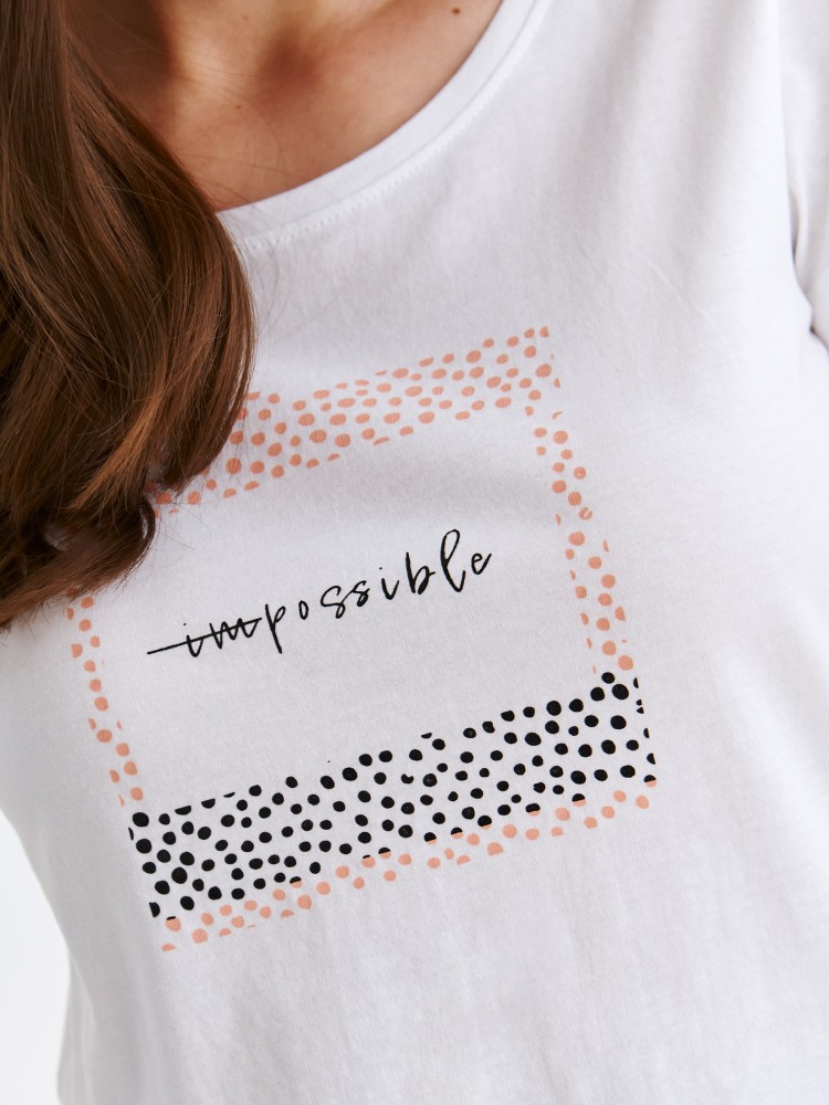 Podkoszulek damski krótki rękaw