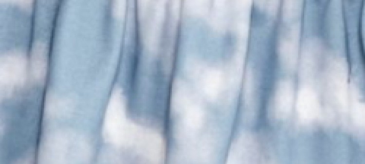 Dresowa mini spódnica tie dye z falbaną Dresowa mini spódnica tie dye z falbaną