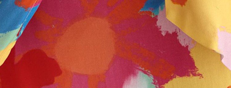 Printowana spódnica z wiązaniem Printowana spódnica z wiązaniem