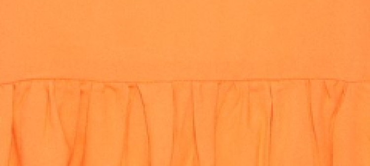 Luźna sukienka damska z bufiastymi rękawami 