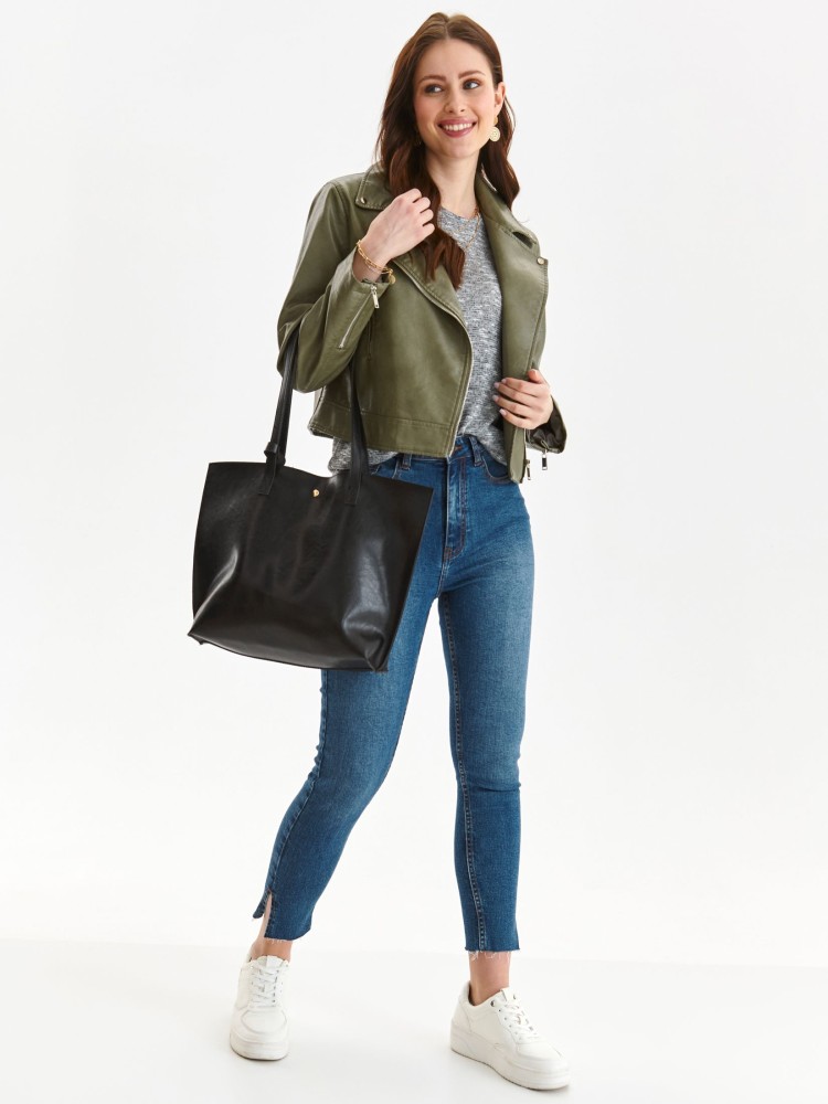 Luźna bluzka z krótkim rękawem