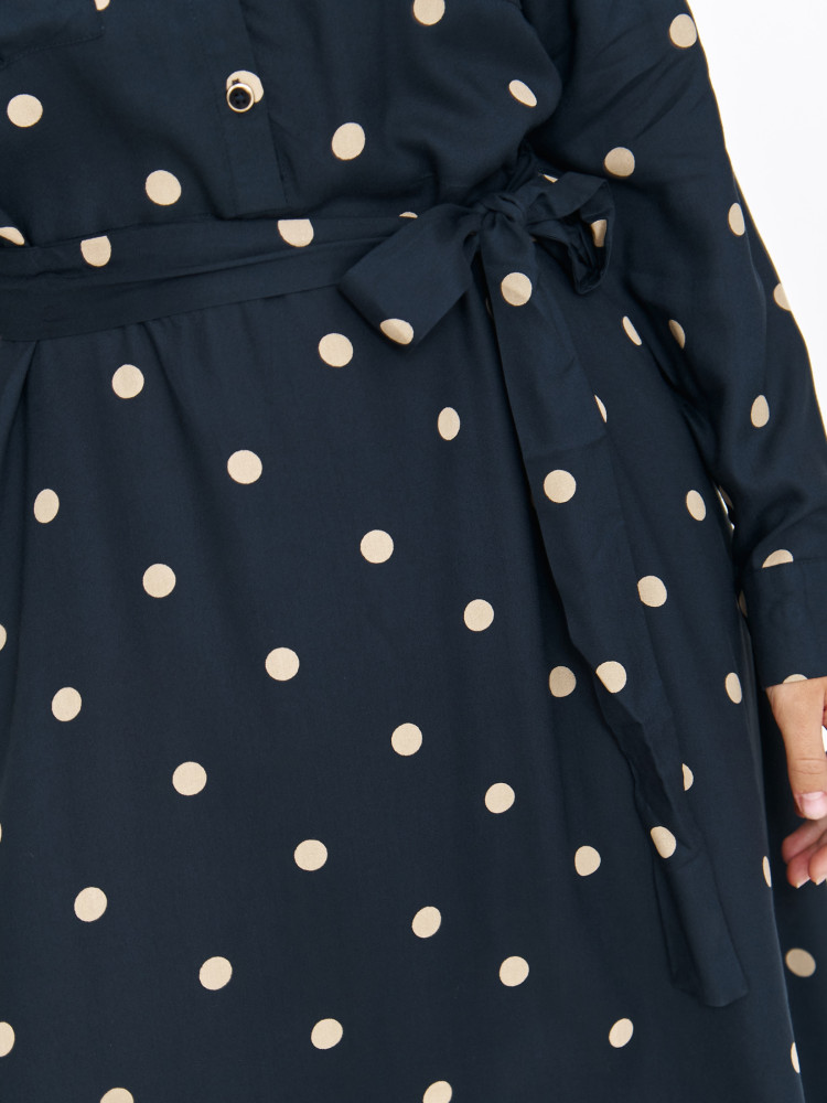 Koszulowa sukienka midi  Koszulowa sukienka midi