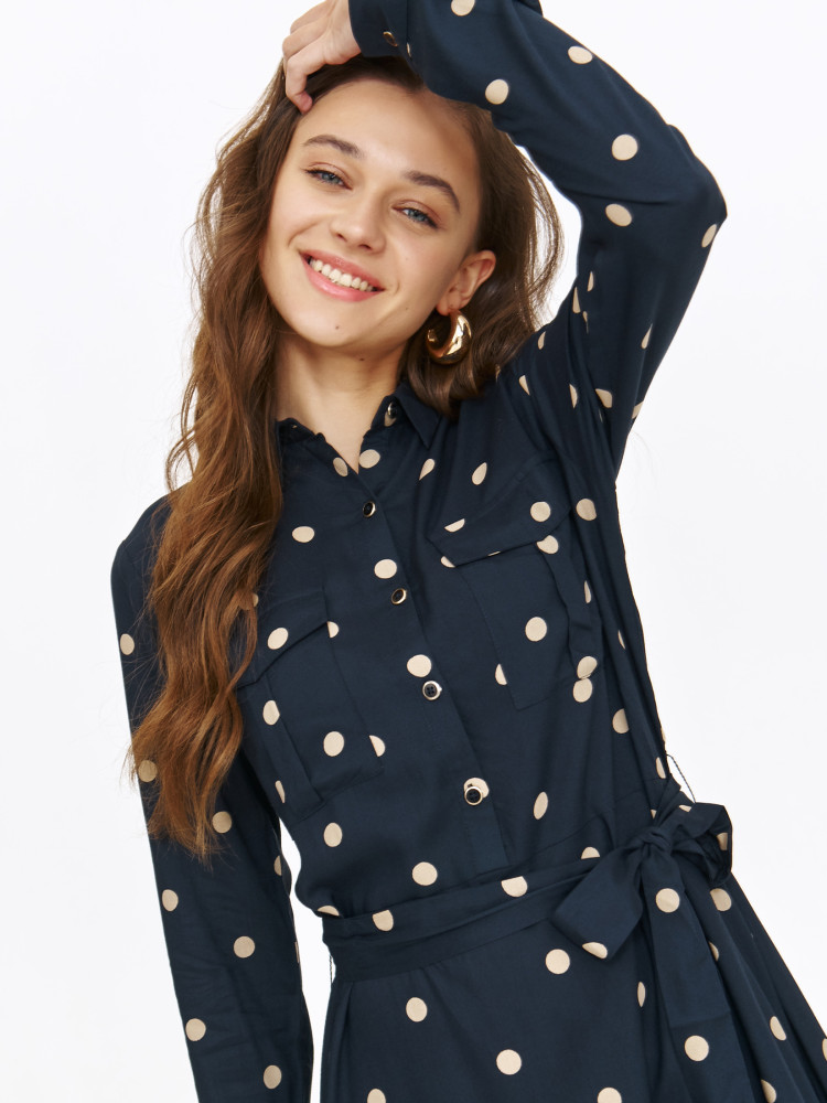 Koszulowa sukienka midi  Koszulowa sukienka midi