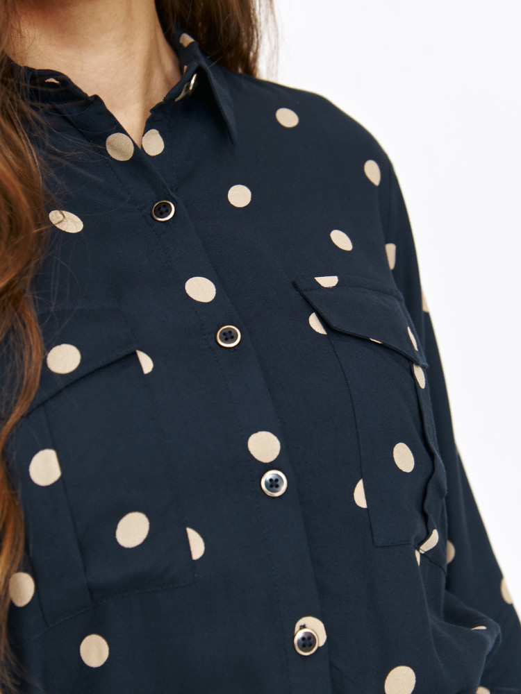 Koszulowa sukienka midi  Koszulowa sukienka midi