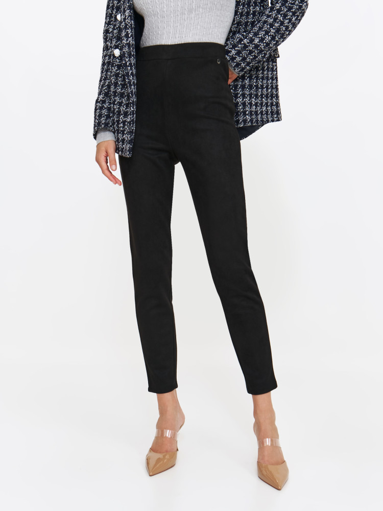 Czarne legginsy damskie Czarne legginsy damskie