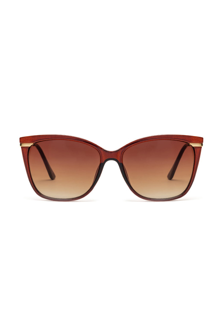 Okulary przeciwsłoneczne brązowe 
