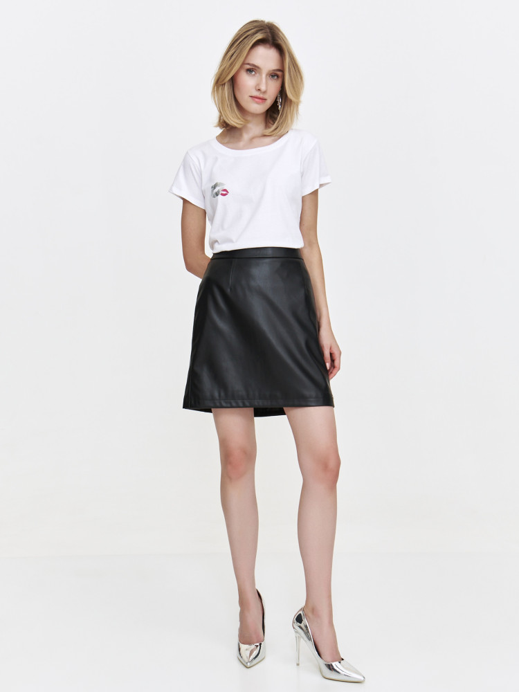 Podkoszulek bawełniany z nadrukiem 