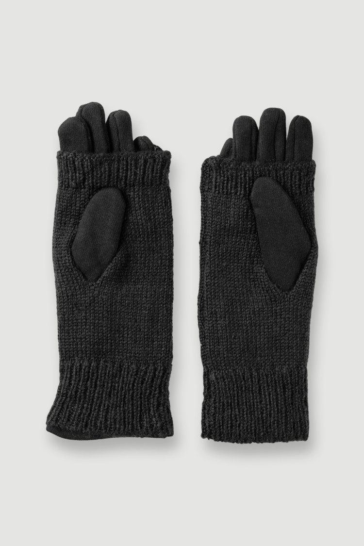 Szykowne rękawiczki z kryształami 