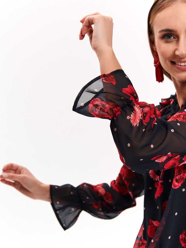 Elegancka bluzka szyfonowa