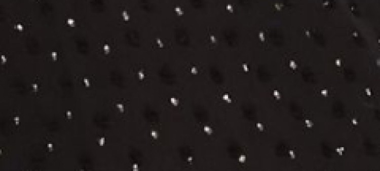 Bluzka z tkaniny plumeti z baskinką