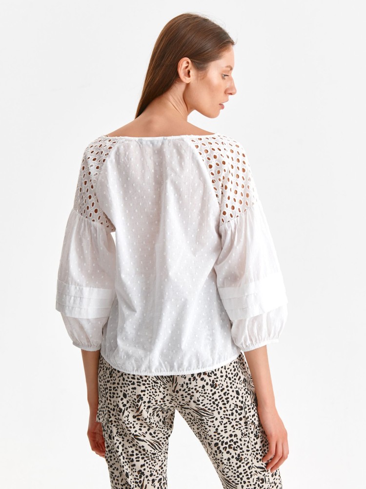 Bluzka damska z rękawami o długości 3/4