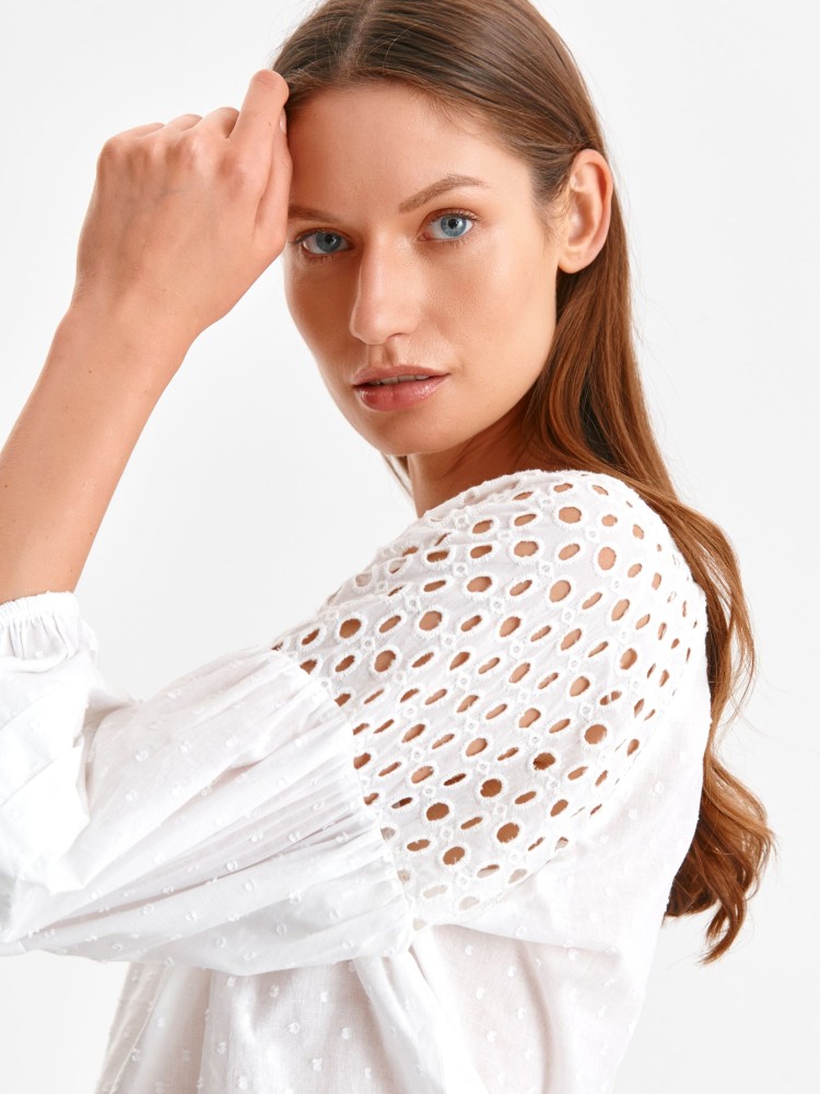 Bluzka damska z rękawami o długości 3/4