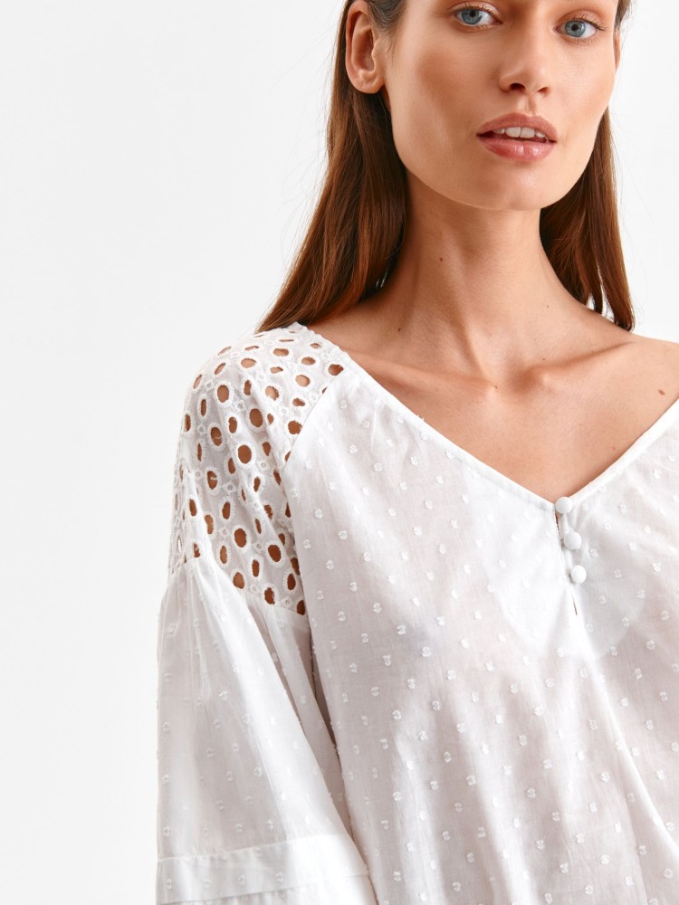 Bluzka damska z rękawami o długości 3/4