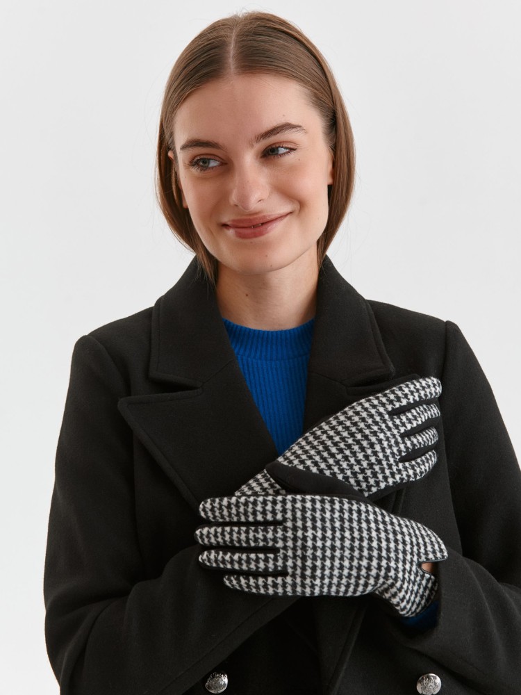 Dopasowana bluzka długi rękaw damska ze stójką