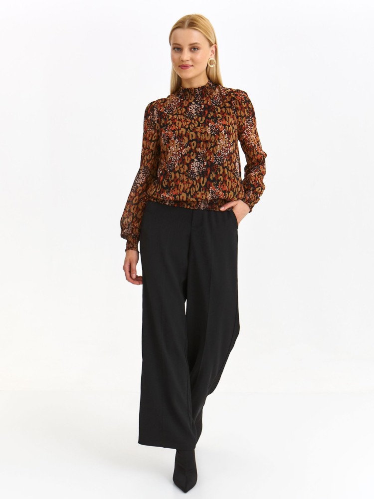 Elegancka bluzka w zwierzęcy nadruk Elegancka bluzka w zwierzęcy nadruk