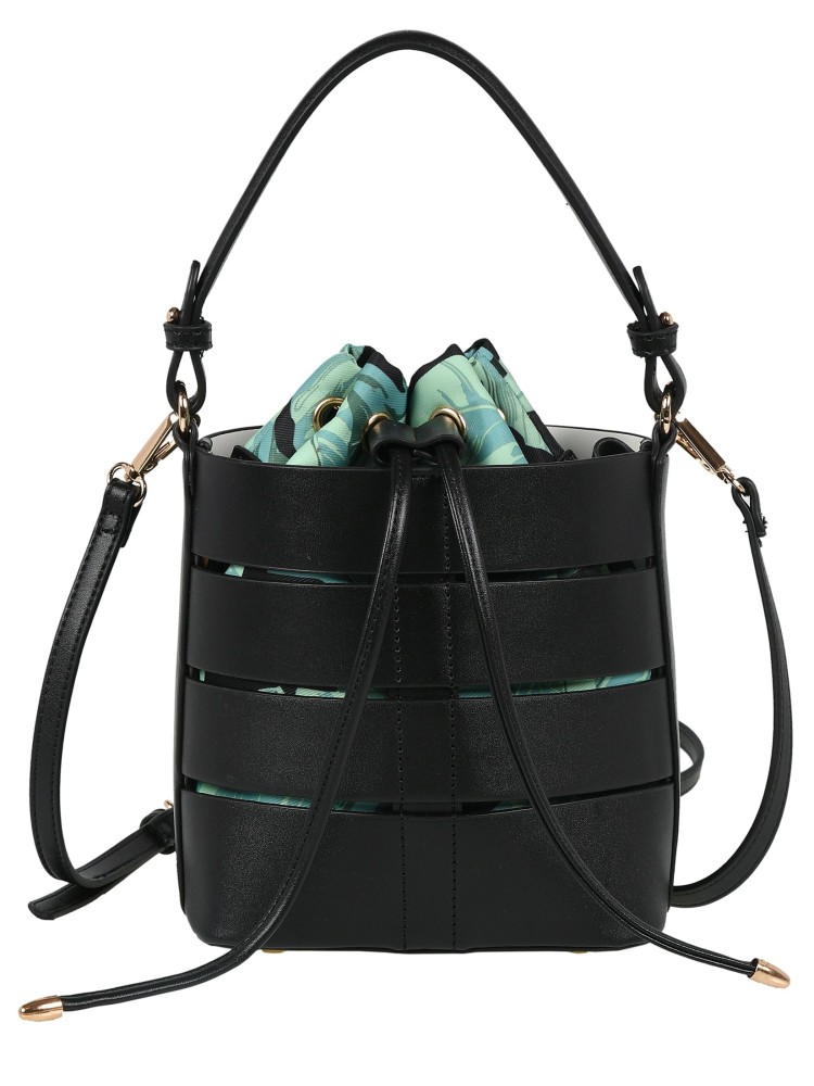 Torebka damska z roślinnym wzorem