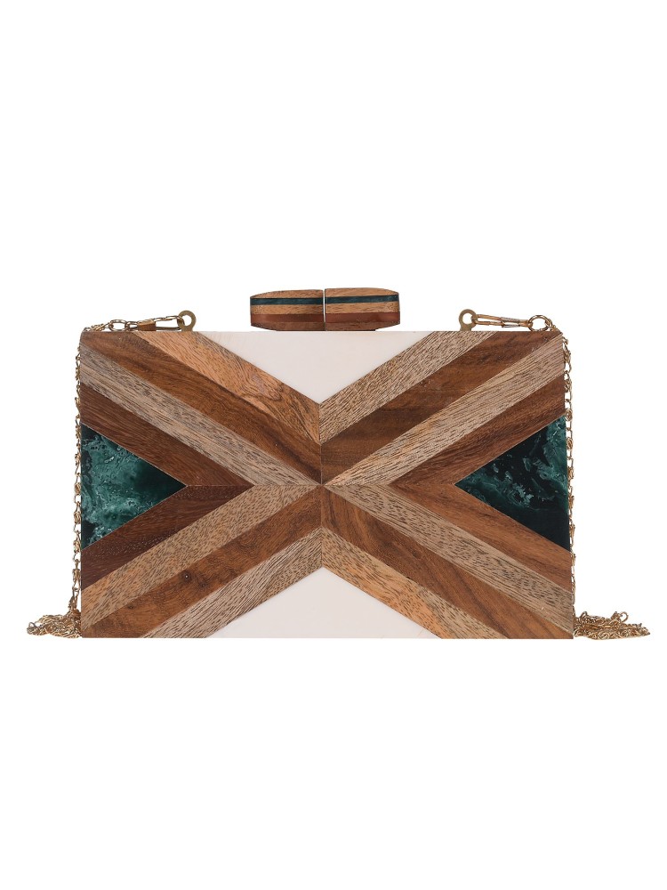 Pudełkowa torebka damska