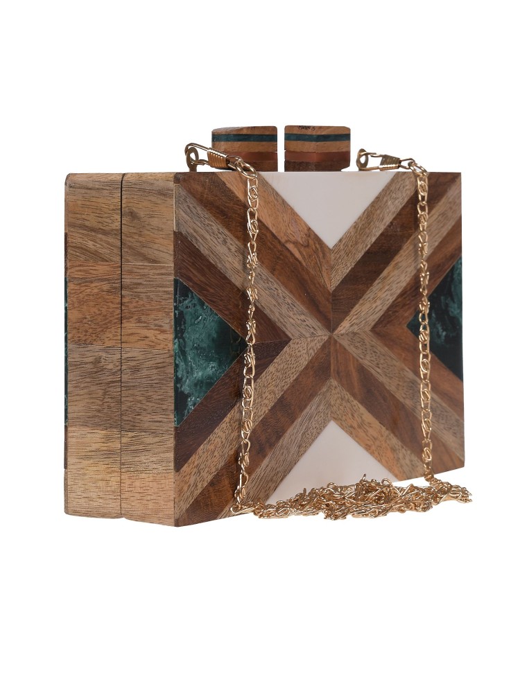 Pudełkowa torebka damska