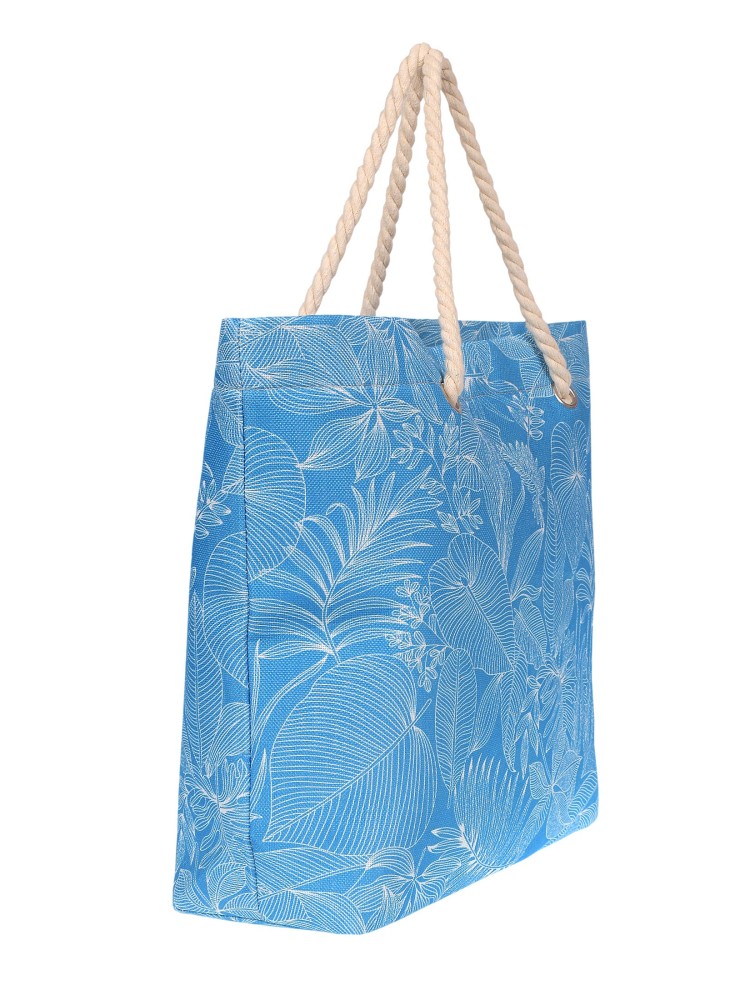 Torebka damska z nadrukiem w liście