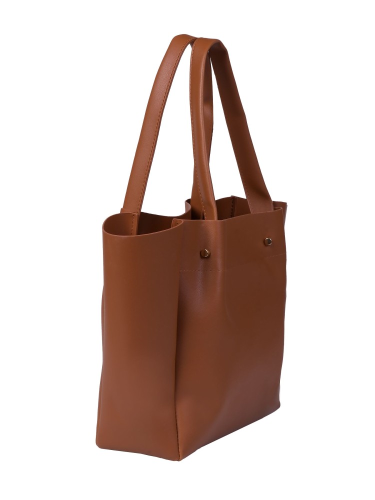 Duża torebka damska typu shopper