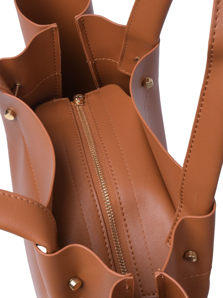 Duża torebka damska typu shopper