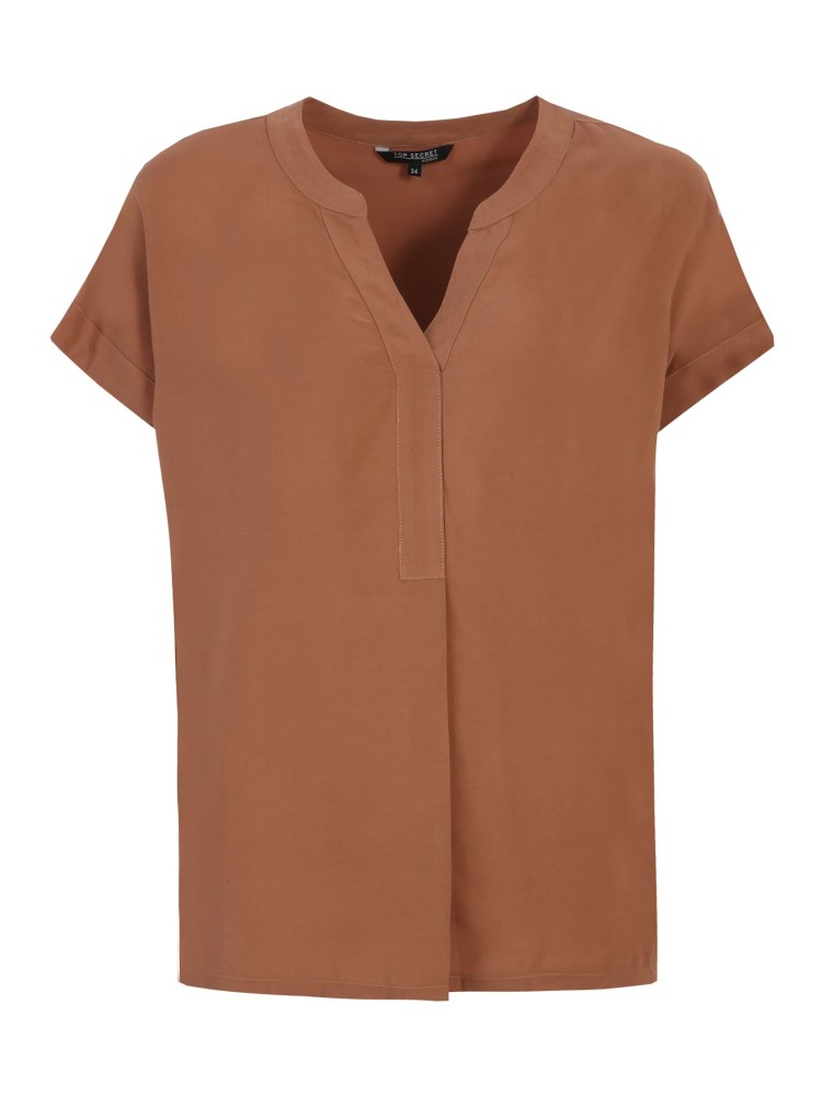 Bluzka z dekoltem w serek